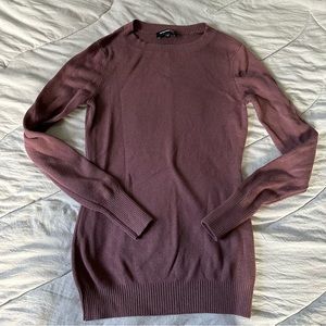 Mauve Express sweater tunic. Like new